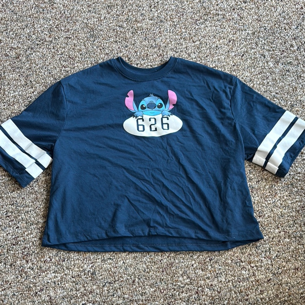 Navy Blue Graphic T-Shirt